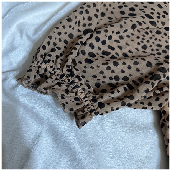 Majorelle Pacific Top in Natural Leopard size xxs - Picture 8 of 10